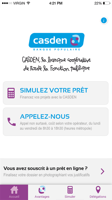 How to cancel & delete CASDEN Banque Populaire from iphone & ipad 1