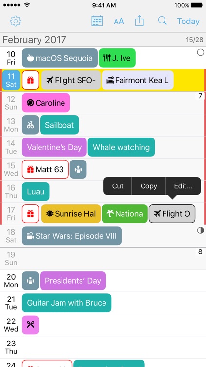 Month Calendar 2