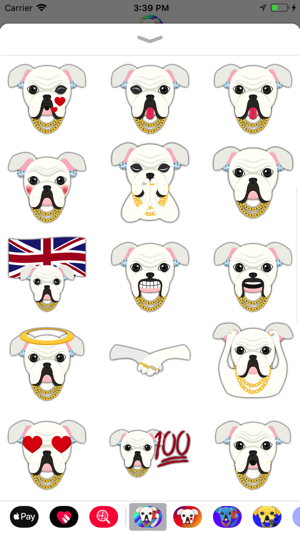 Blinged Out White Bulldog(圖2)-速報App