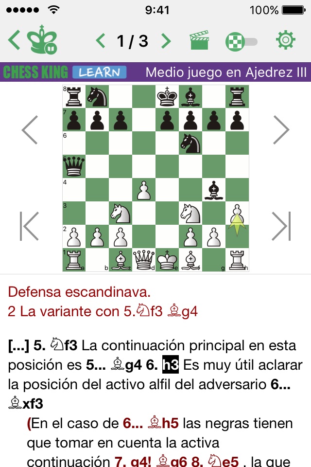 Chess Middlegame III screenshot 2