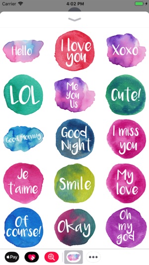 Hello - Watercolor Stickers(圖2)-速報App