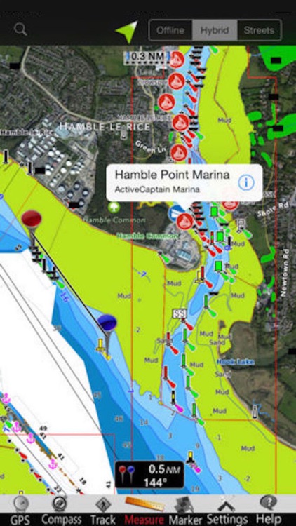 Melilla GPS Nautical Charts