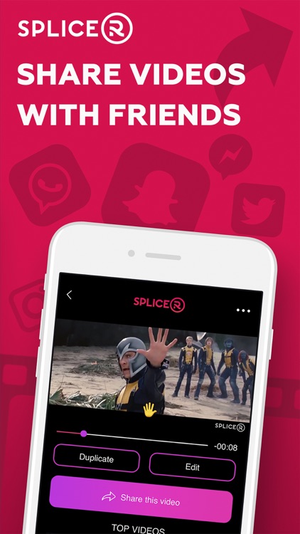 Splicer: turn text to movie screenshot-4