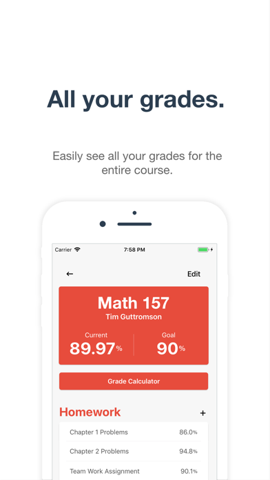 Grade Pal - #1 Grade Tracker screenshot 4