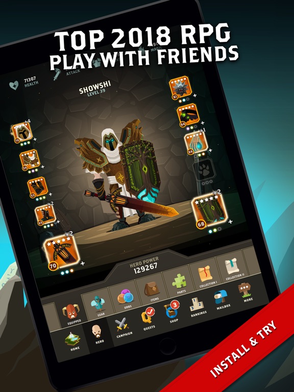Questland: Turn Based RPG на iPad