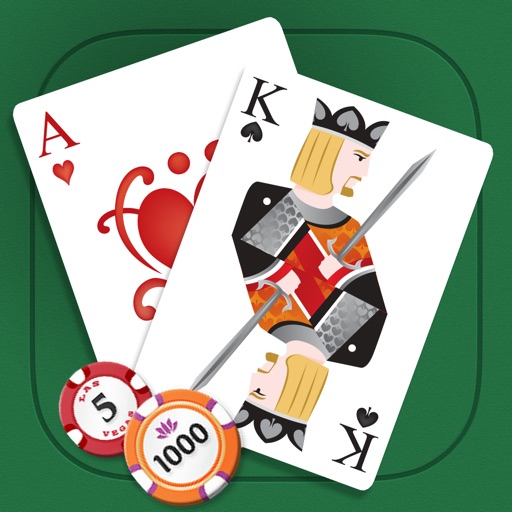 Black Jack 21 Vegas Card