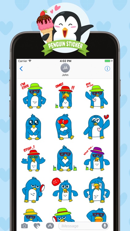 Penguin Stickers for iMessage