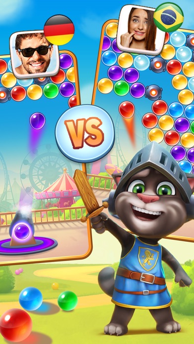 Talking Tom Bubble Shooter Screenshot 4