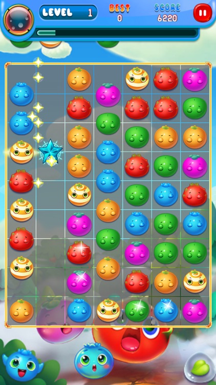 Fruits Match 3 Puzzle Game