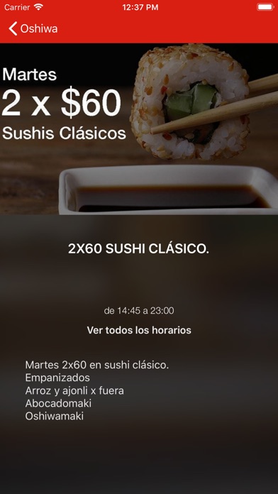Oshiwa Burgers & Sushi screenshot 4