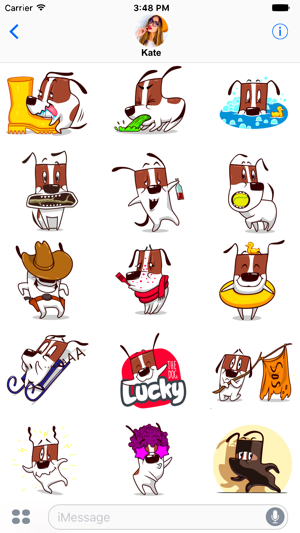 Cute Dog Emoji(圖2)-速報App