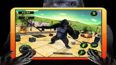 Angry Monster Gorilla Escape screenshot 2