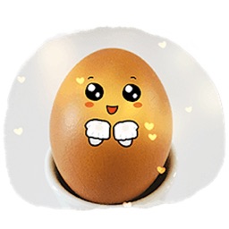Story of Cute Eggs Sticker
