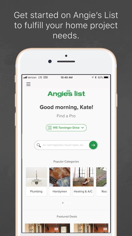 Angie’s List screenshot-0