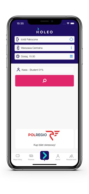 KOLEO - rozkład PKP i bilety(圖1)-速報App