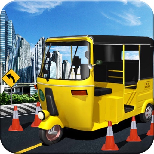 Tuk Tuk Rickshaw Parking 2018 iOS App
