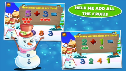 How to cancel & delete Snowman Preschool Math Games from iphone & ipad 2