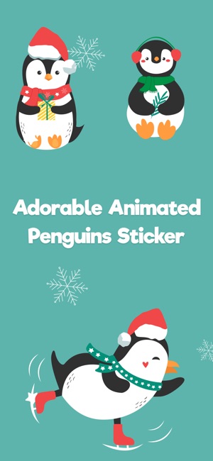 Penguin Stickers Animated