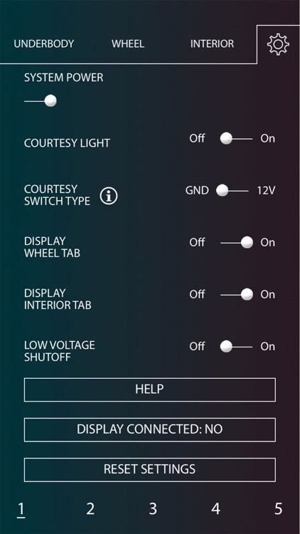 LEDGlow Automotive Control