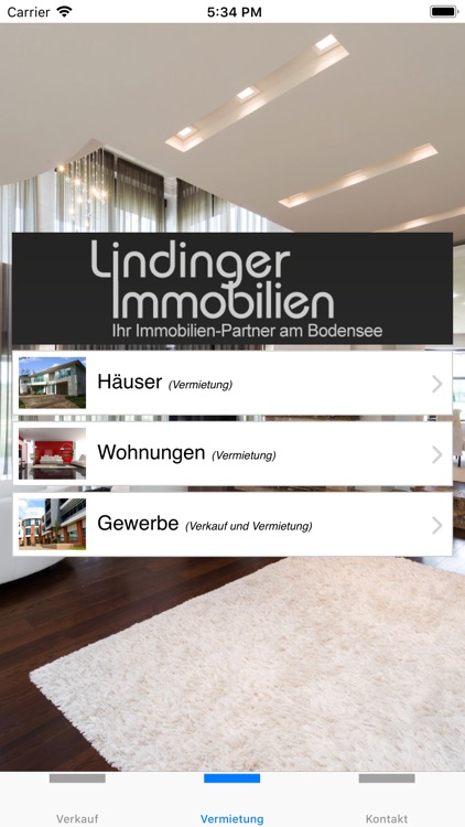 Lindinger Immobilien App