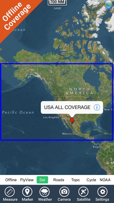 Marine: USA All (West, East, Great Lakes, Rivers) - GPS Map Navigator Screenshot 7