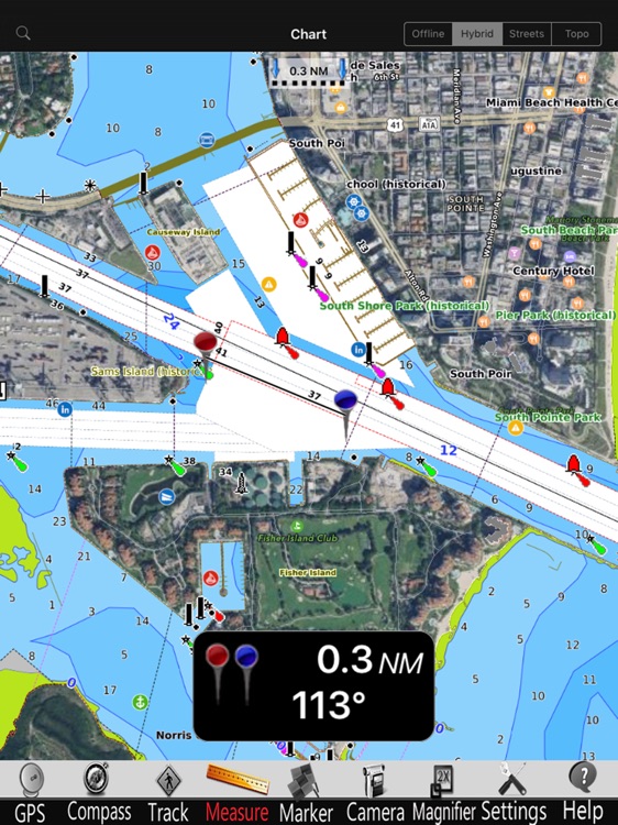 Candlewood lake GPS Charts Pro