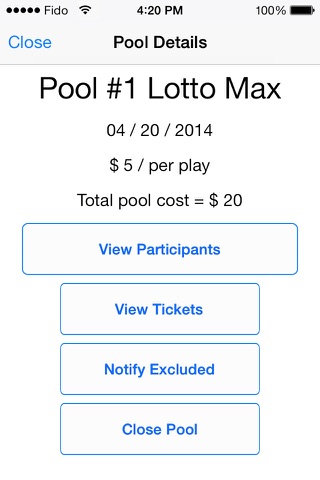 Group Lottery Pro screenshot 2