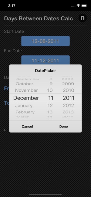 Days Between Dates Calculator(圖4)-速報App