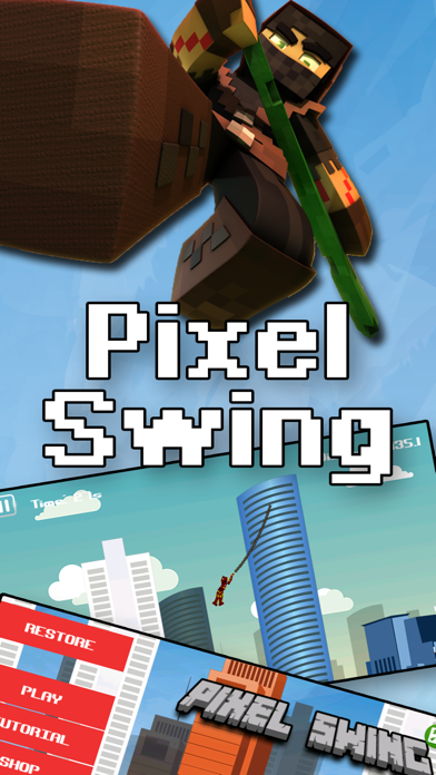 How to cancel & delete Pixel Rope Swing Star Sequel from iphone & ipad 1