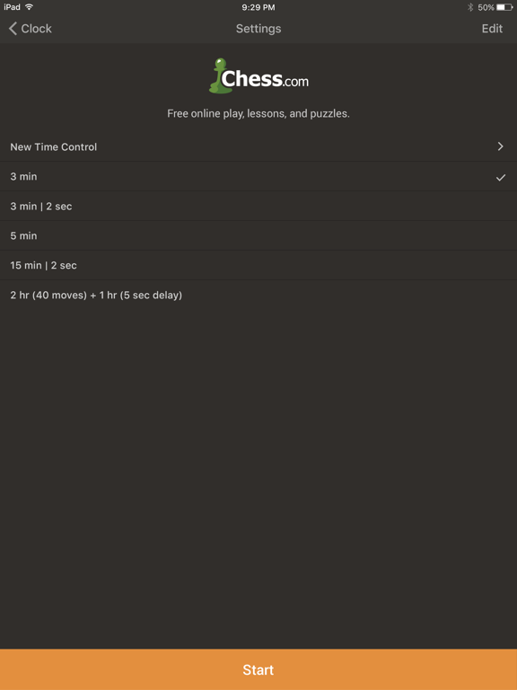 Скачать Шахматные часы (Chess.com)