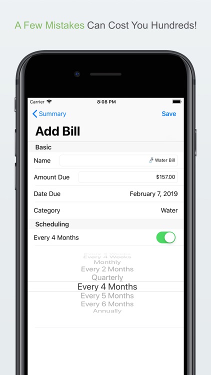 Bill Organizer by Money Master