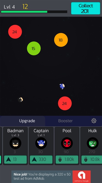 Idle Balls Super Heroes screenshot-4