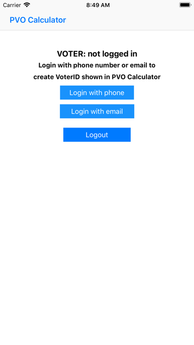 PVO Voting Machine screenshot 2
