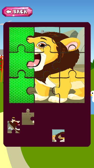 Jigsaw Puzzle Lion Cartoon screenshot 4