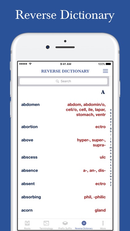Medical Roots Dictionary screenshot-4