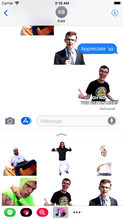 iDubbbz Diss Track Stickers
