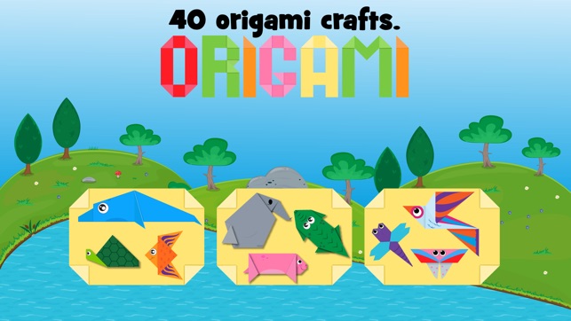 Easy origami crafts for kids(圖1)-速報App