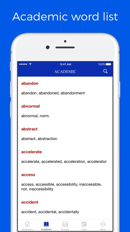 Dictionary of Word Family screenshot-3