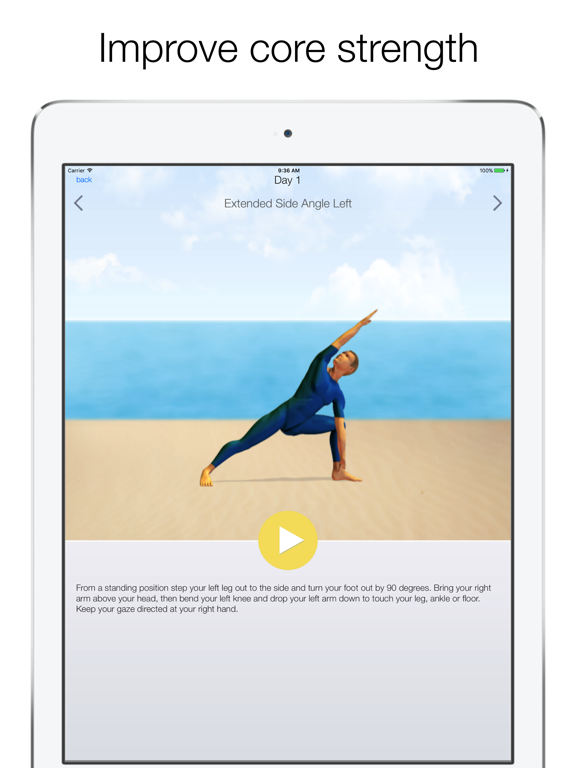 5 Minute Yoga - quick workouts for flexibility screenshot