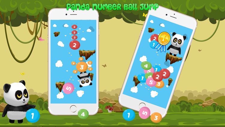 panda number ball jump