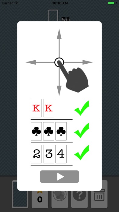Classical 0567 Poker Game screenshot 2