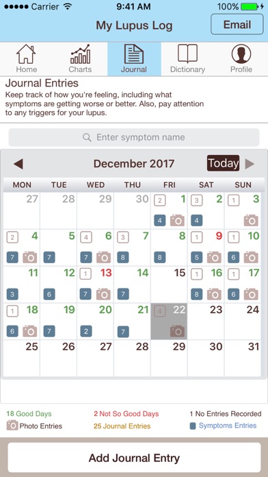 My Lupus Log screenshot 4