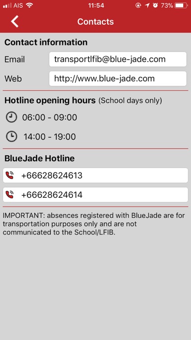 Blue Jade School Minibus screenshot 4