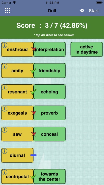 Vocab for the ACT ® (lite) screenshot-3