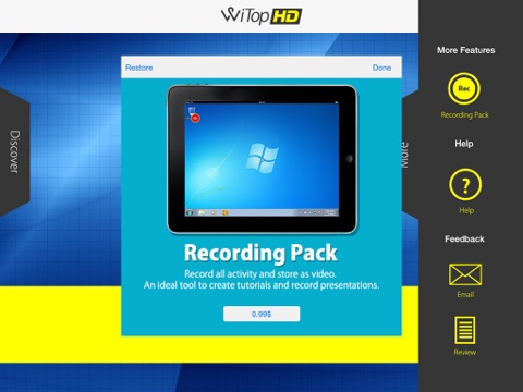 WiTop HD - High Speed Remote Desktop screenshot 4