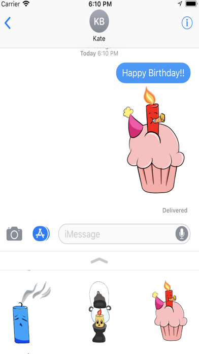Candle Stickers screenshot 4