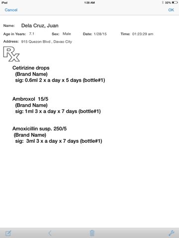 Patient Files for iPad screenshot 4