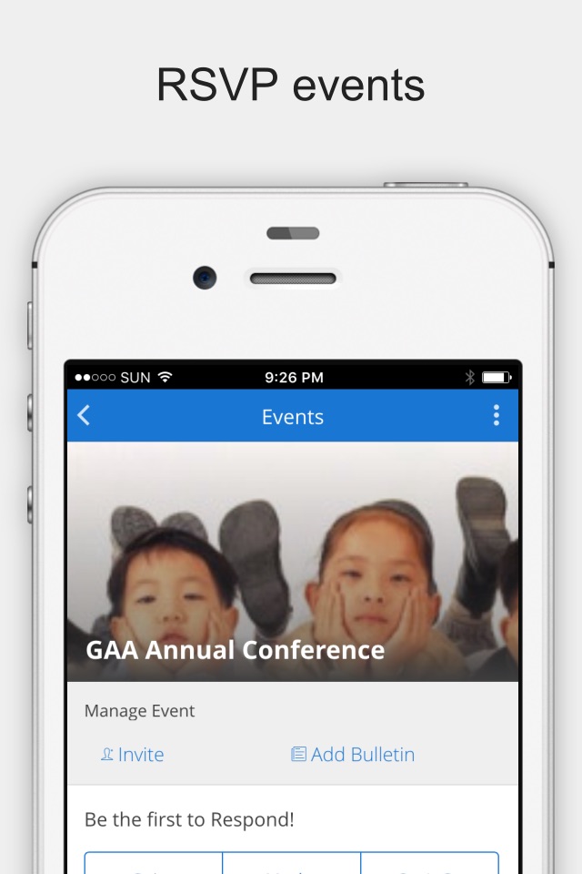 GAA App screenshot 2