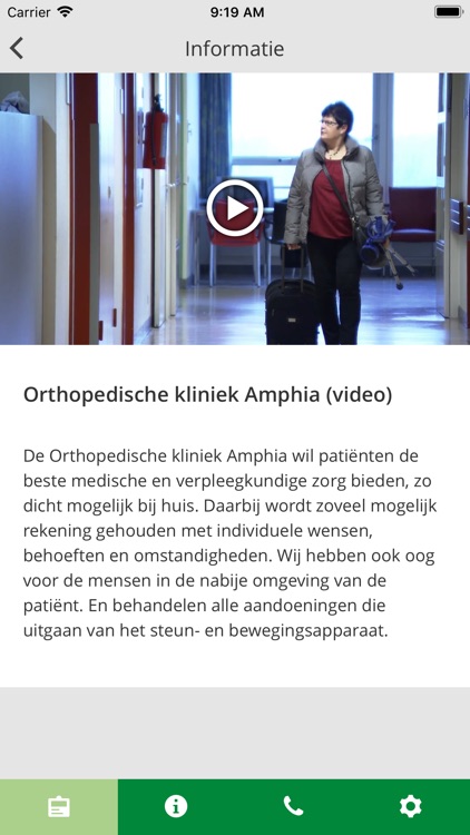 Orthopedische kliniek Amphia 2
