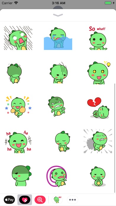 Dinosaurs Animated Stickers screenshot 3